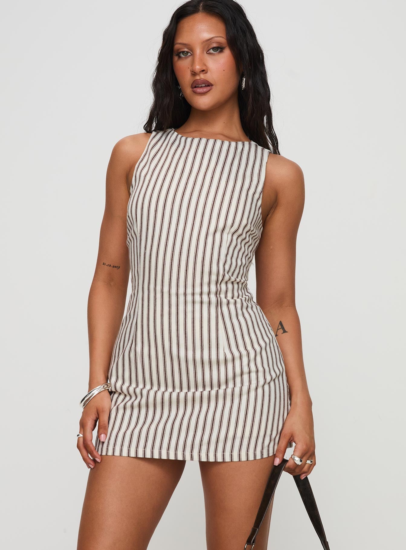 Yumiko Stripe Dress