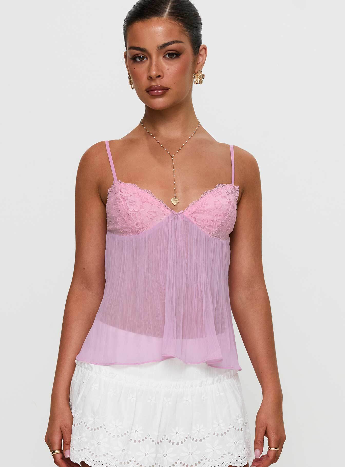Angelique Lace Top