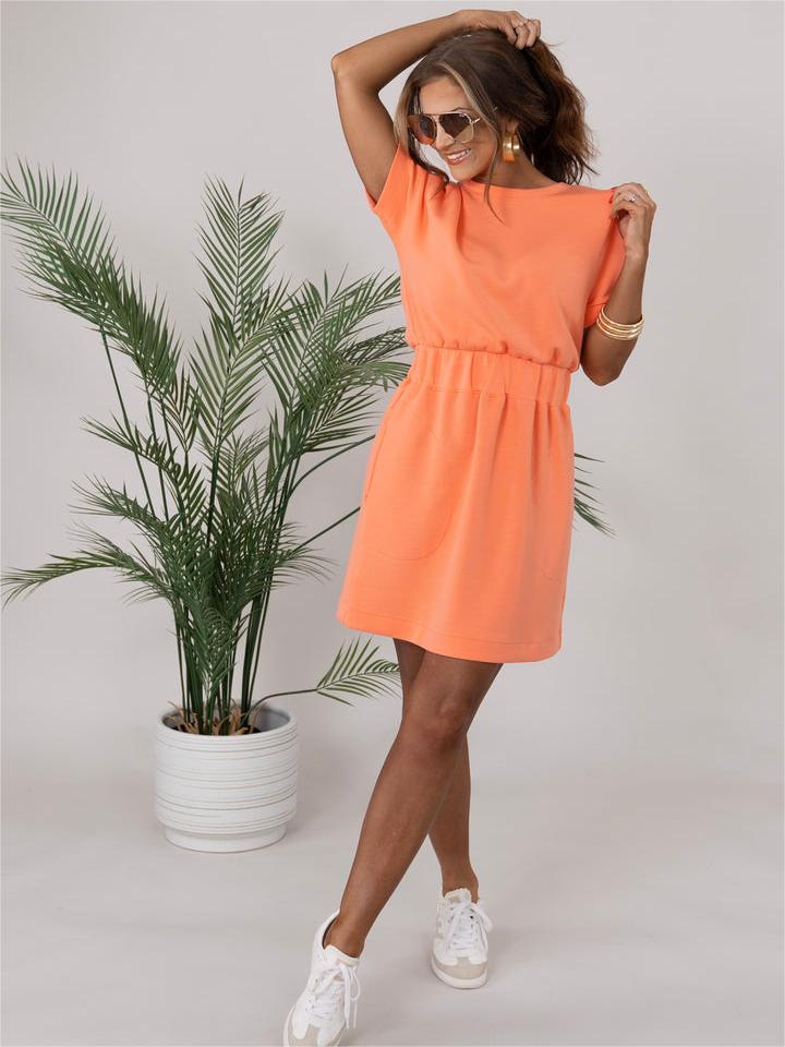 Golysa® AirEssentials Cinched T-Shirt Dress
