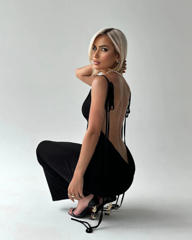 Golysa® Backless Maxi Dress