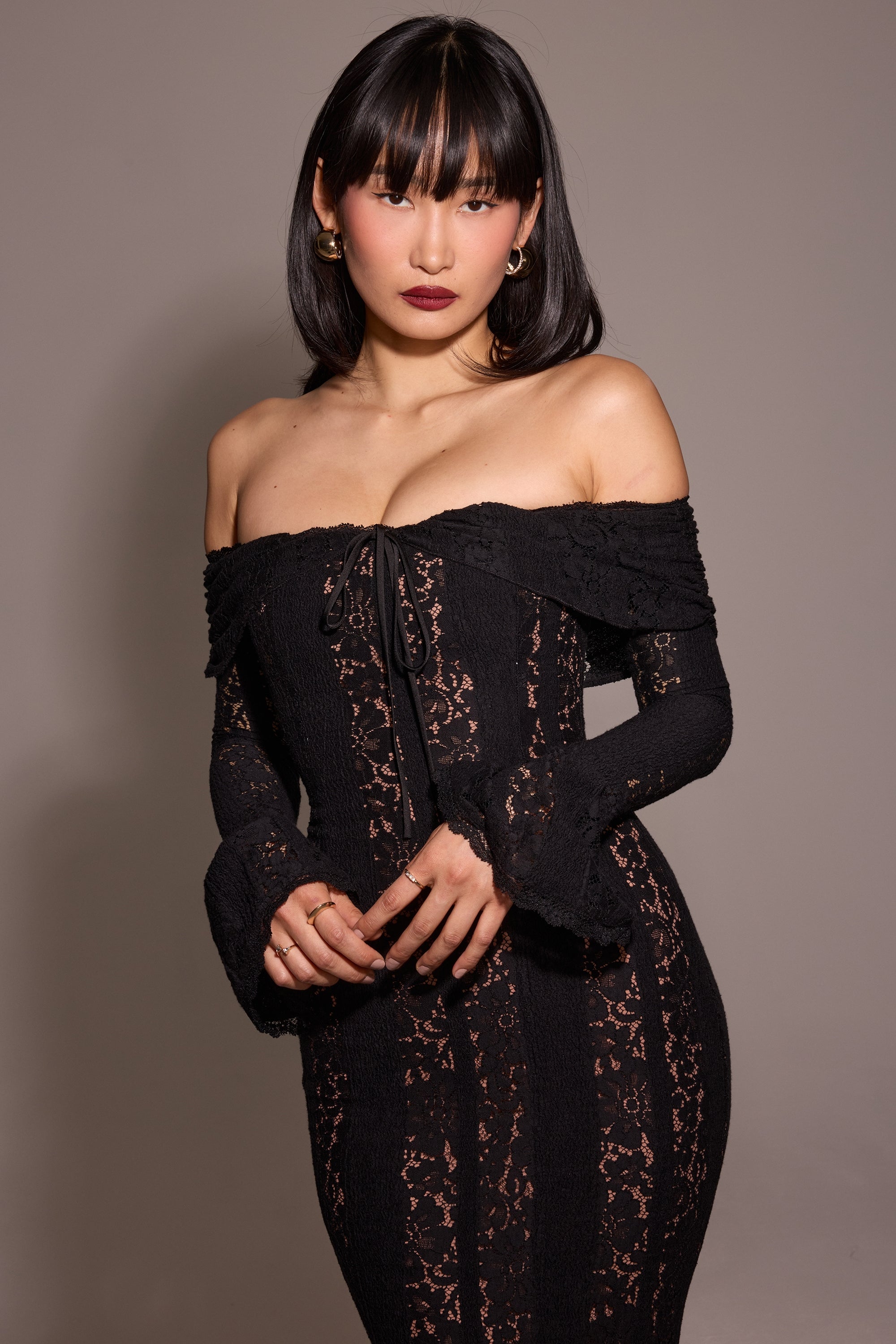 Ethereal Off-Shoulder Dress