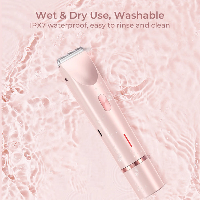 2 in 1 Painless Bikini & Facial Hair Trimmer