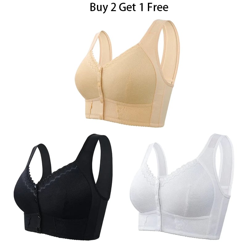 Golysa® Comfortable & Convenient Front Button Bra