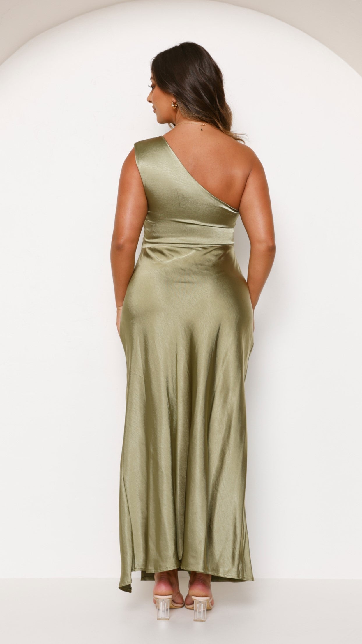 Secret Silhouette | The Satin Whisper Gown