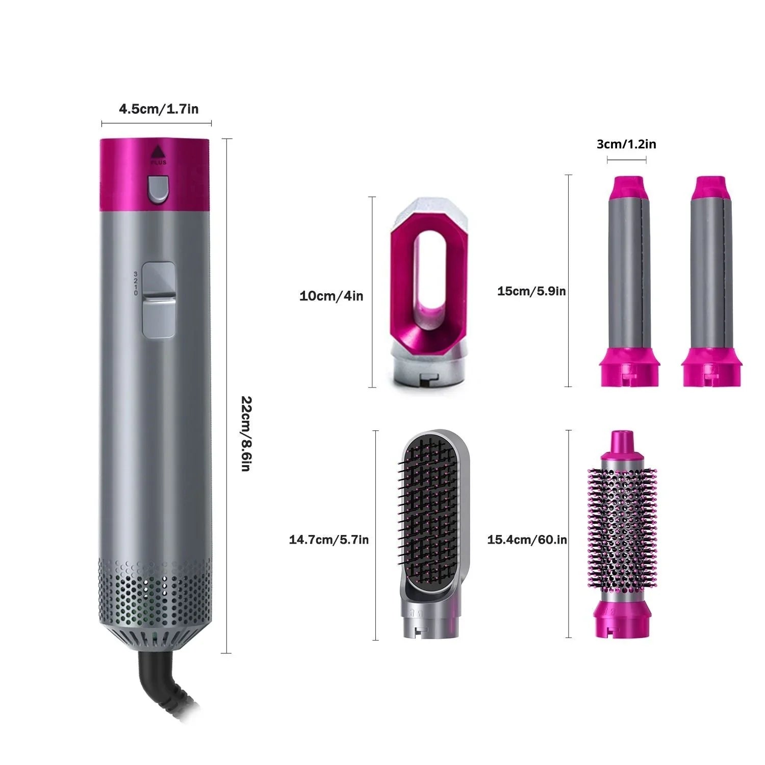 Golysa® Air Pro 5 In 1 Hair Styler