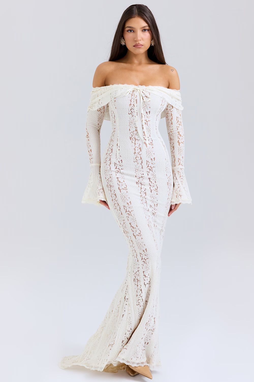 Ethereal Off-Shoulder Dress