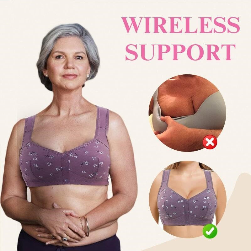 Golysa® Comfortable & Convenient Front Button Bra