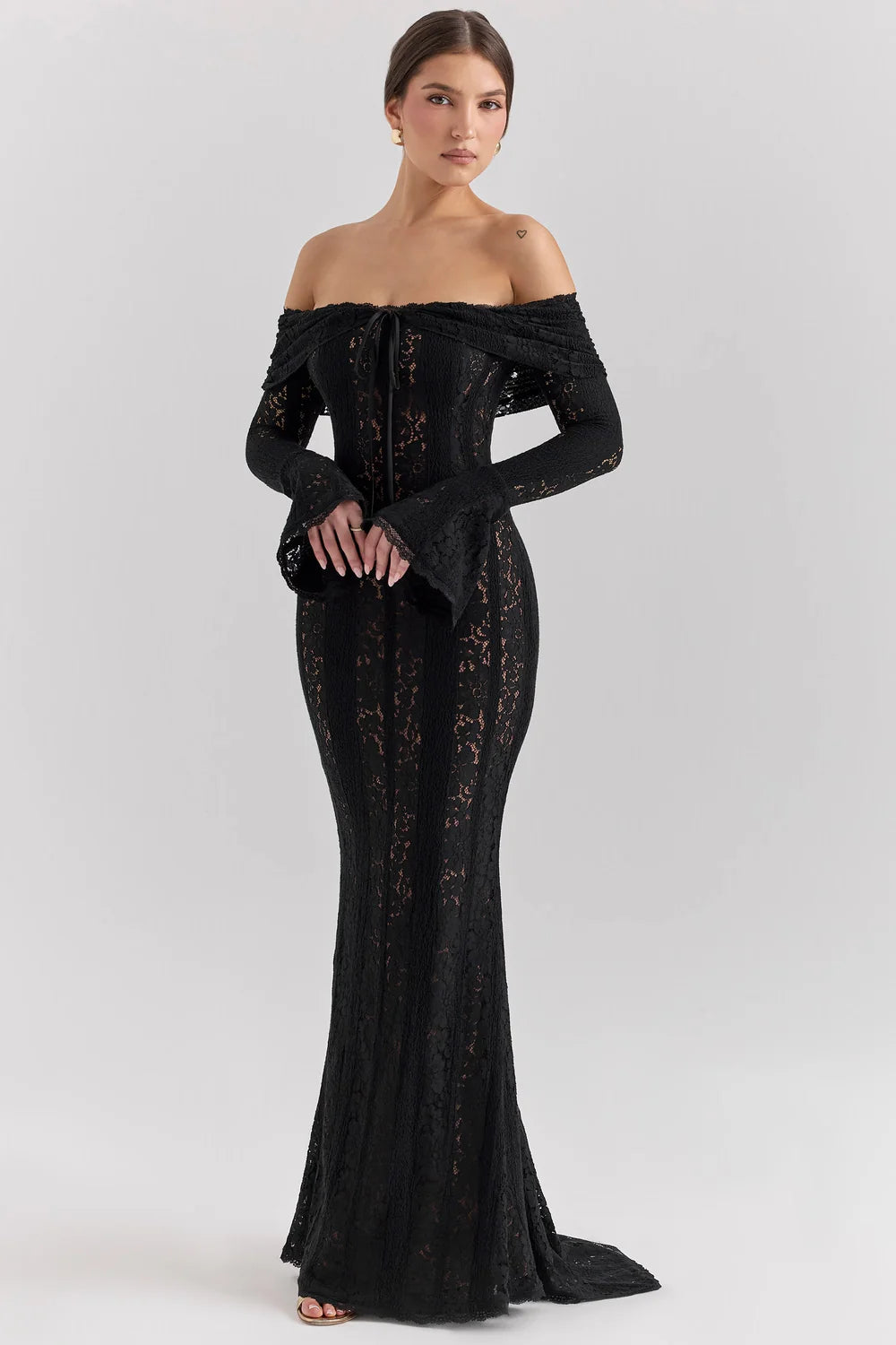 Ethereal Off-Shoulder Dress