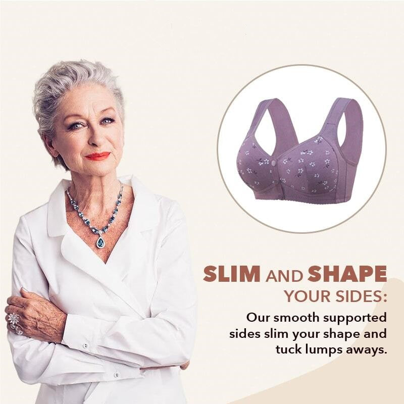 Golysa® Comfortable & Convenient Front Button Bra