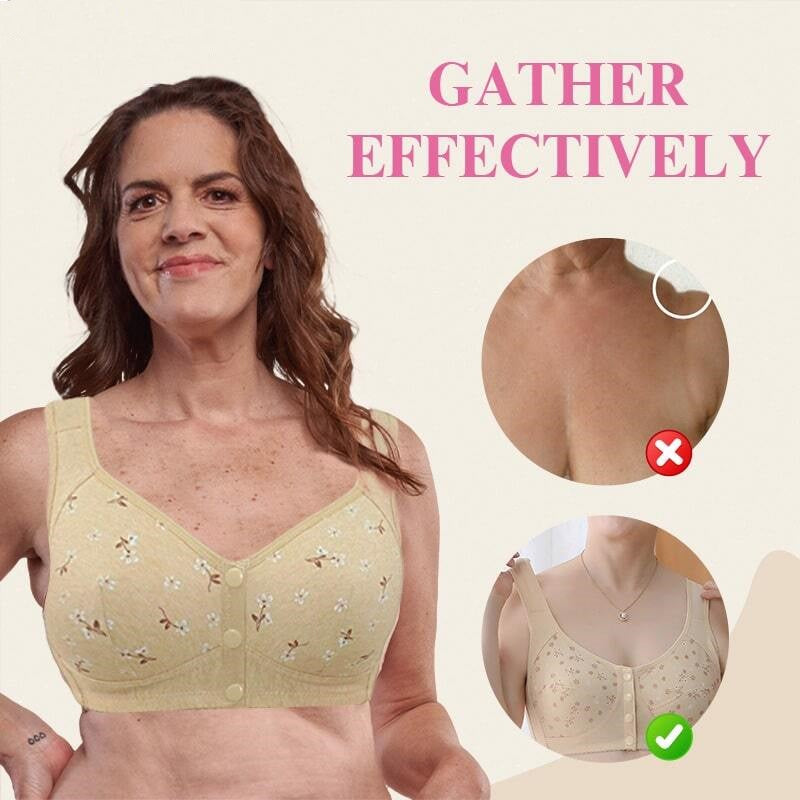 Golysa® Comfortable & Convenient Front Button Bra