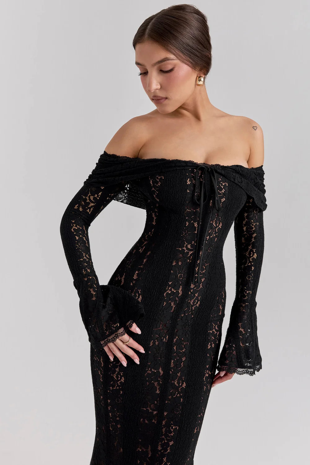 Ethereal Off-Shoulder Dress