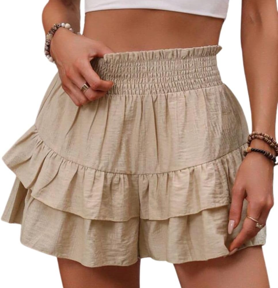 Breezy Belle Ruffle Shorts