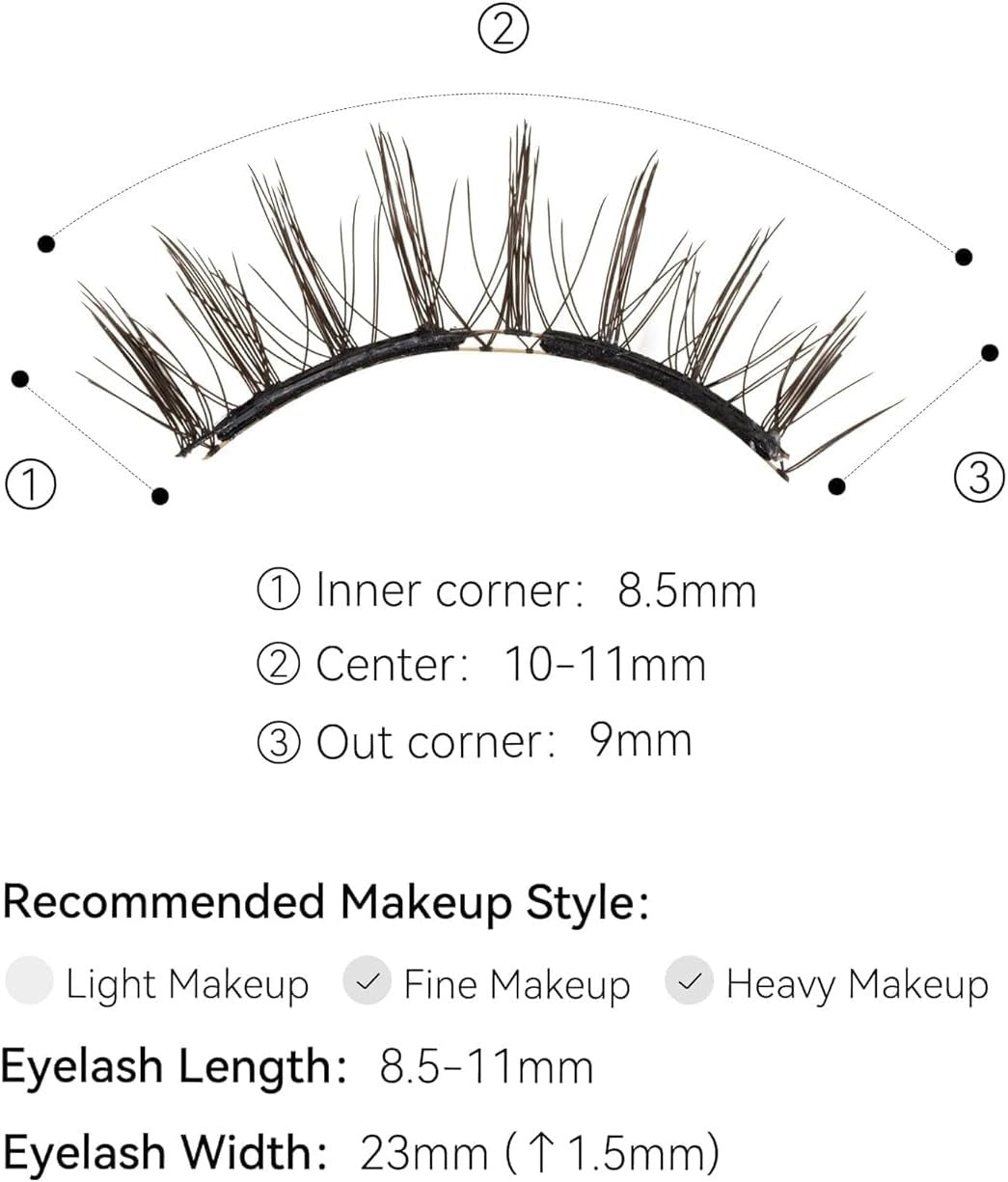 ✨ InstaGlam Magnetic Lashes