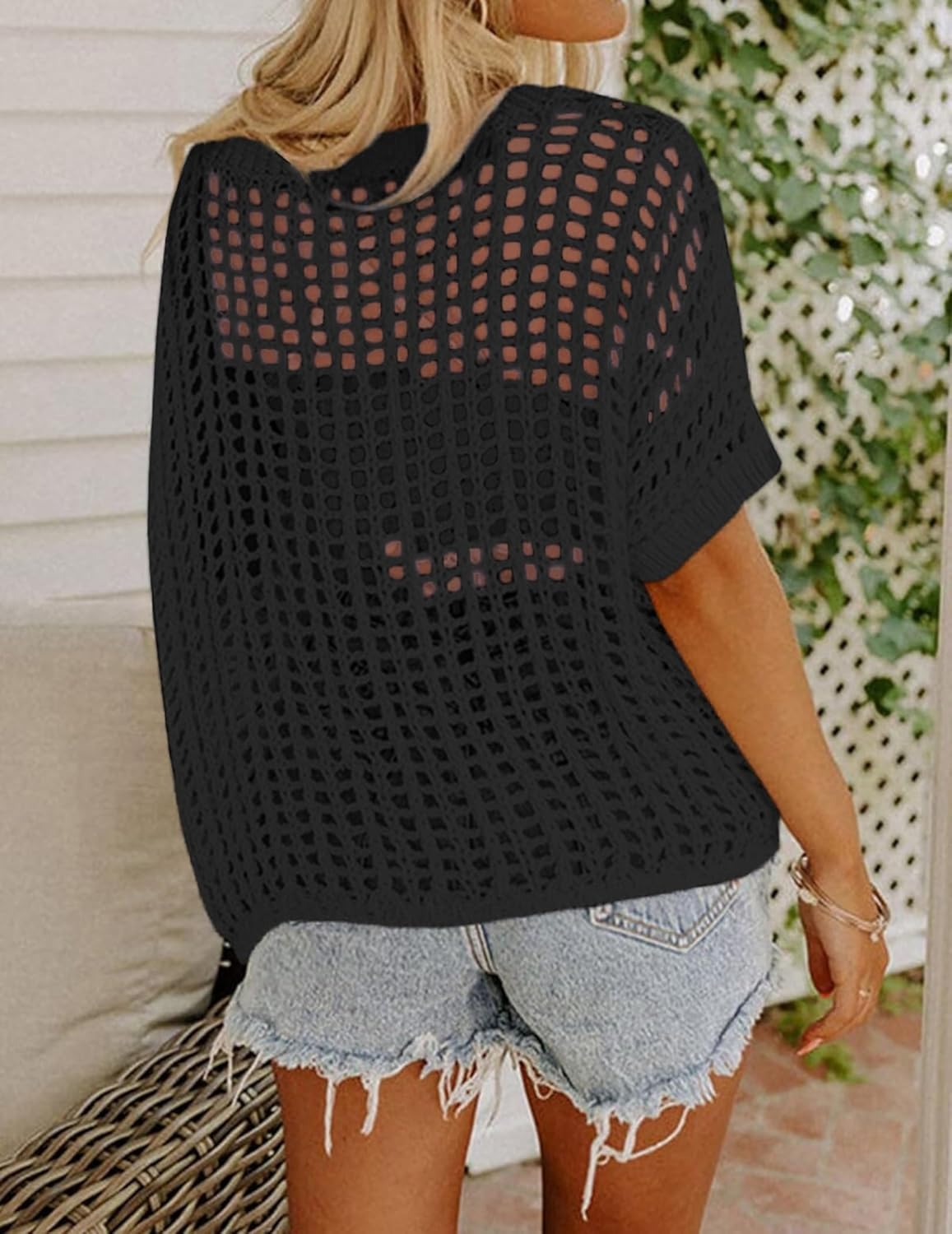 Coastal Breeze Crochet Top