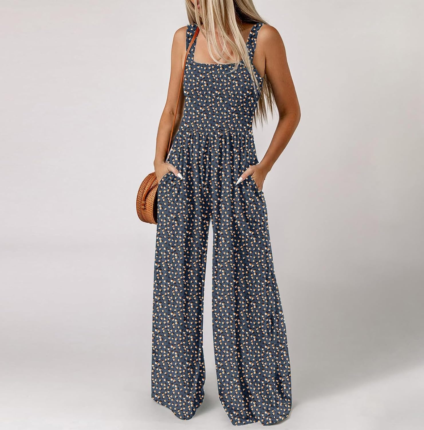 Blossom Smocked Jumpsuit