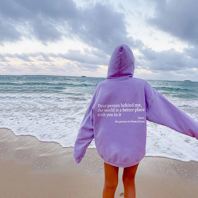 Golysa® Dear Person Behind Me Sweatshirt