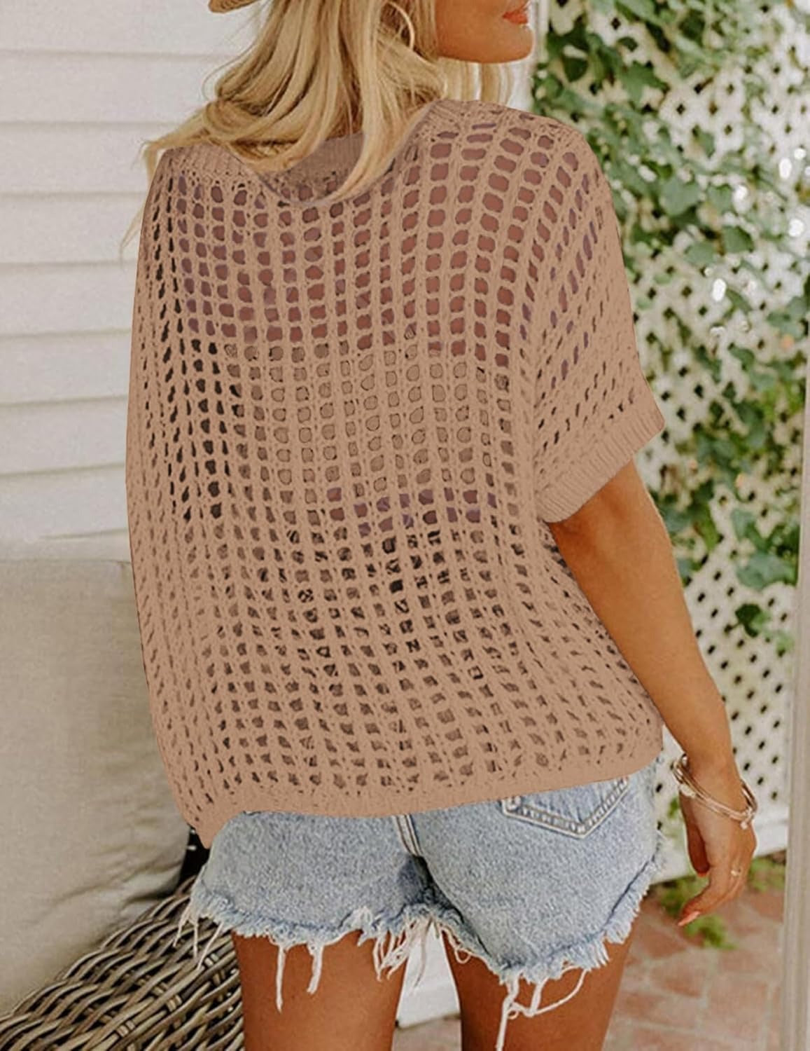 Coastal Breeze Crochet Top