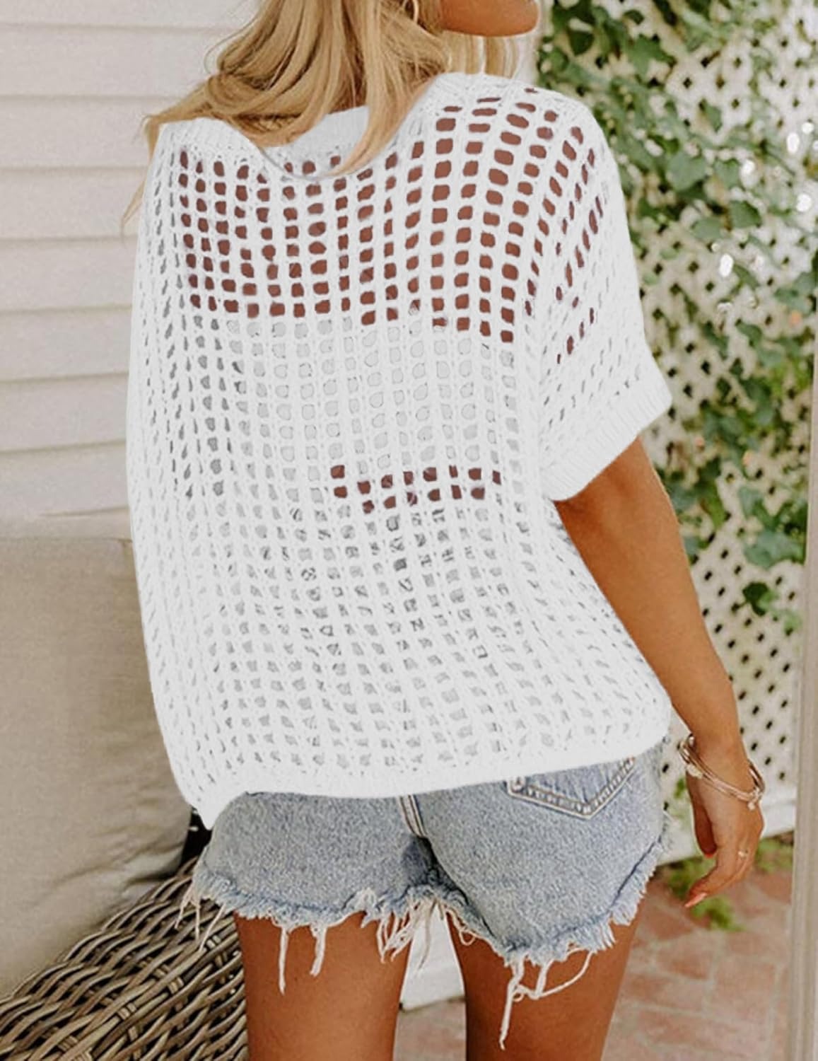 Coastal Breeze Crochet Top