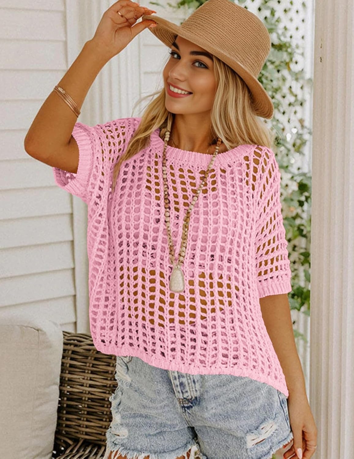Coastal Breeze Crochet Top