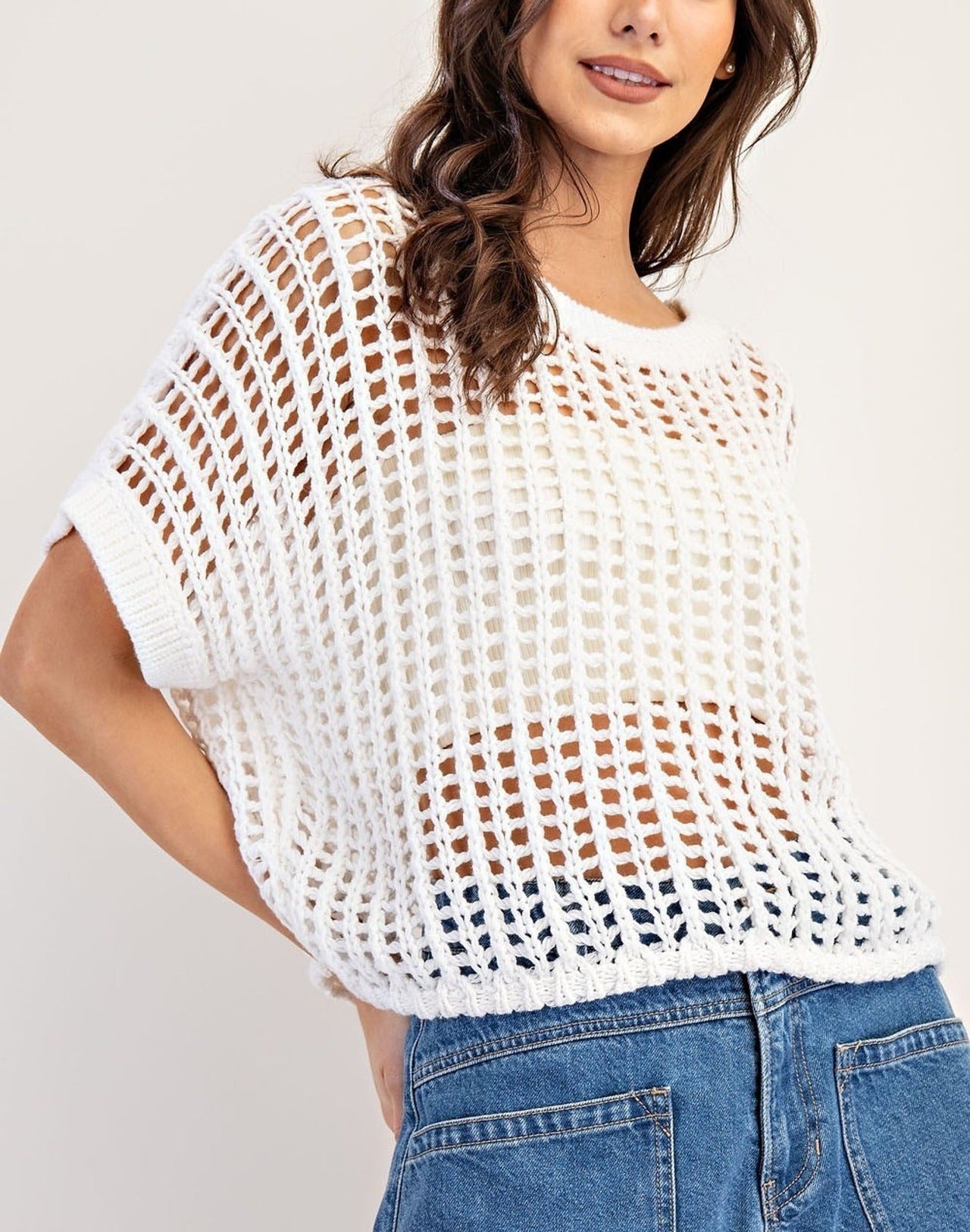 Coastal Breeze Crochet Top