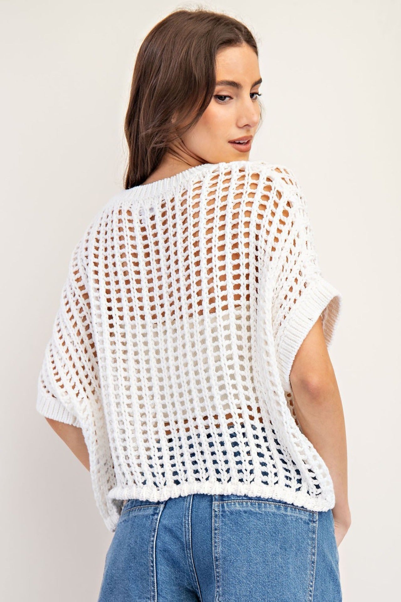 Coastal Breeze Crochet Top