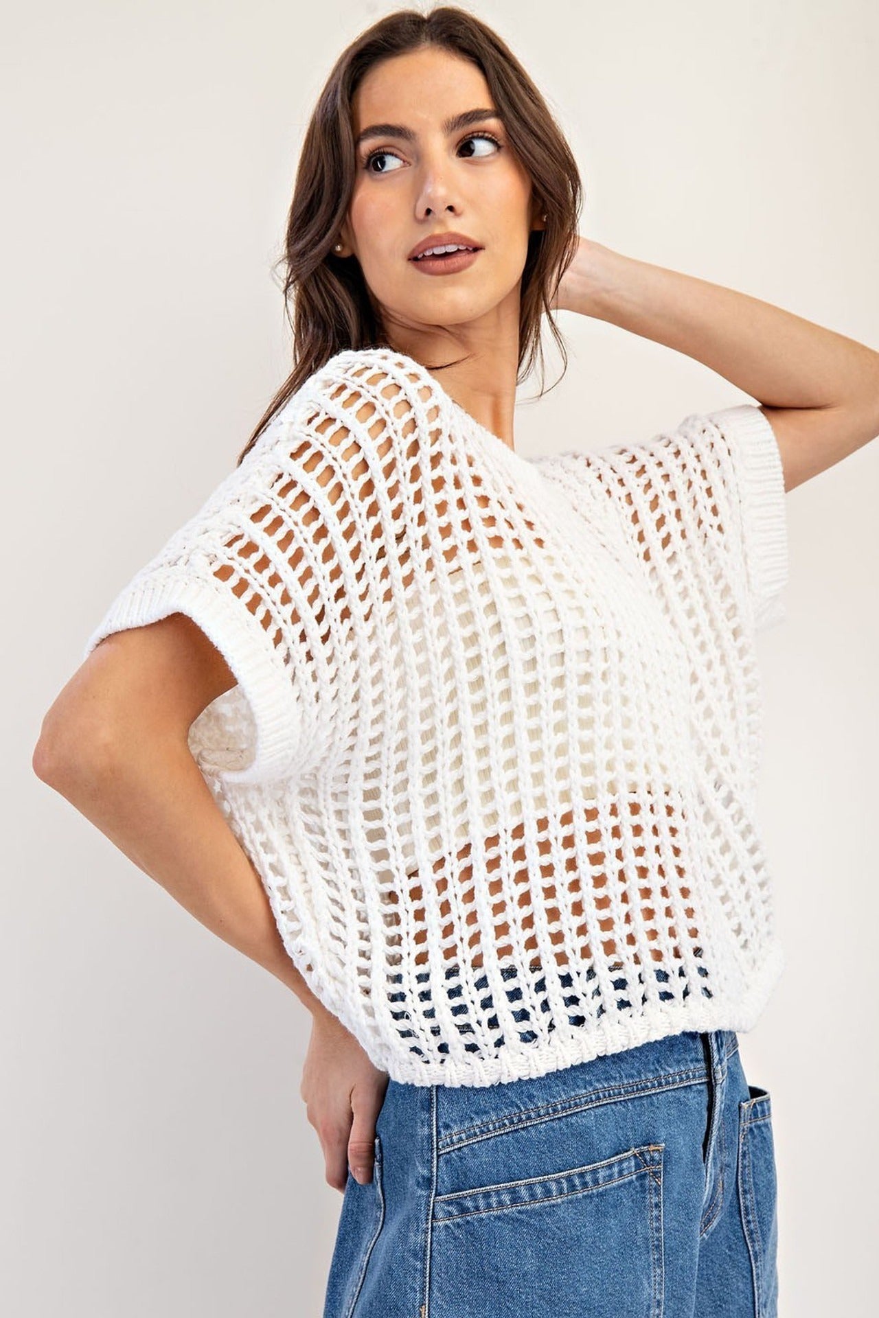 Coastal Breeze Crochet Top