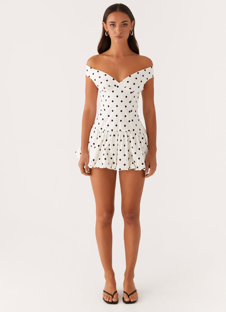 Polka Bloom Garden Dress