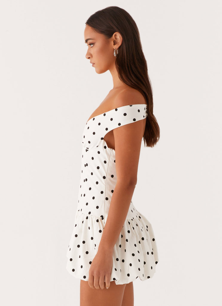 Polka Bloom Garden Dress