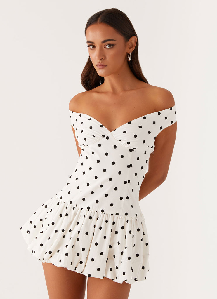 Polka Bloom Garden Dress