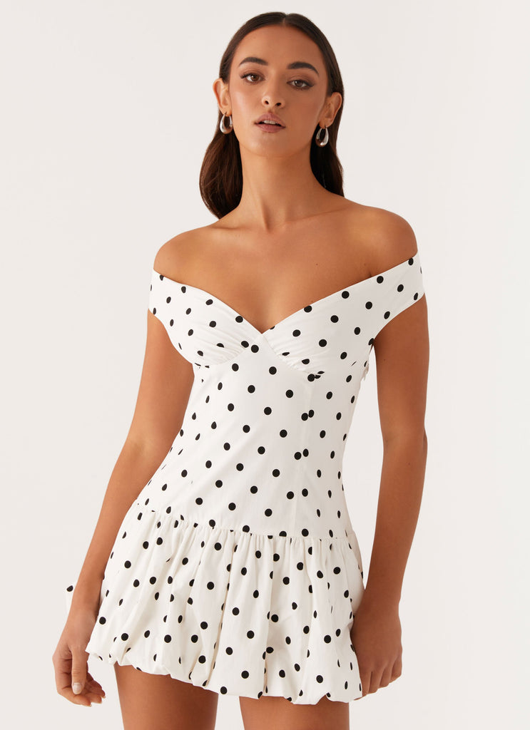 Polka Bloom Garden Dress