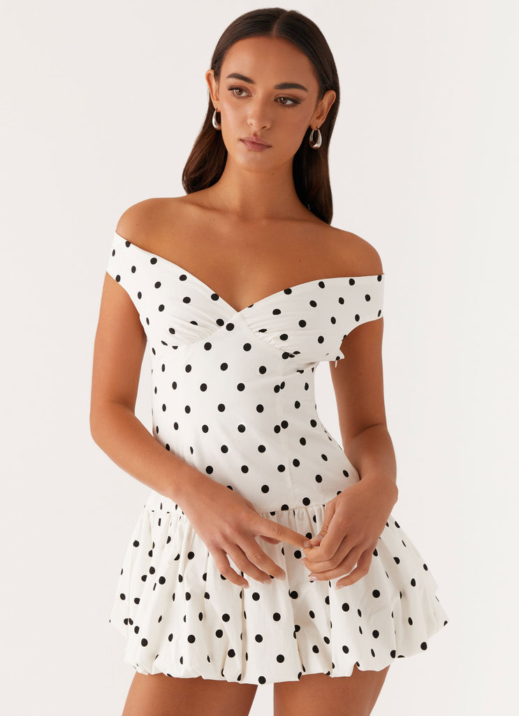 Polka Bloom Garden Dress