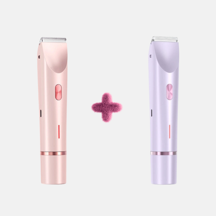2 in 1 Painless Bikini & Facial Hair Trimmer