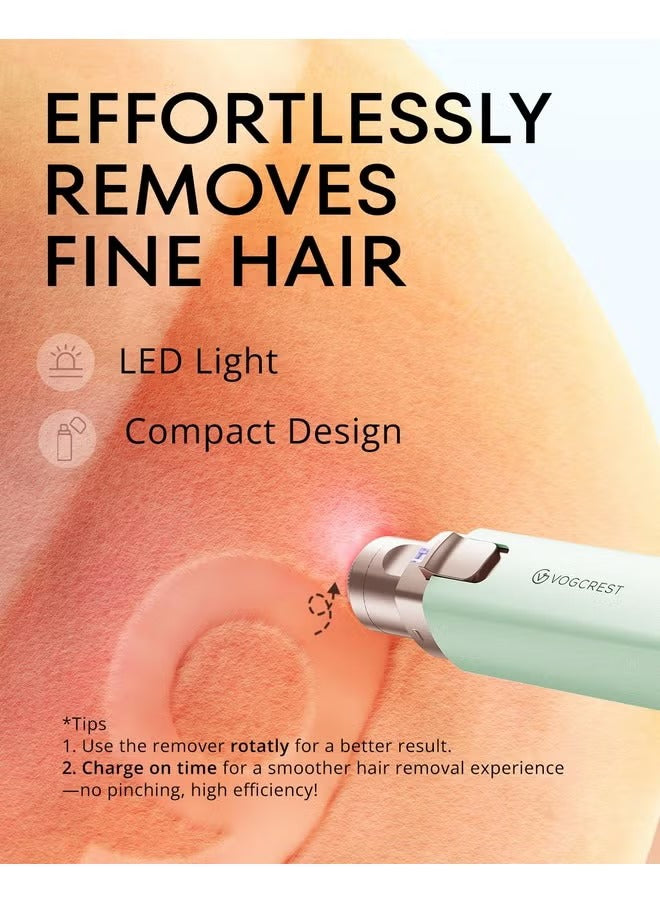 VOGCREST Hair Trimmer, 2 in 1 Facial Hair Remover & Eyebrow Trimmer for Women