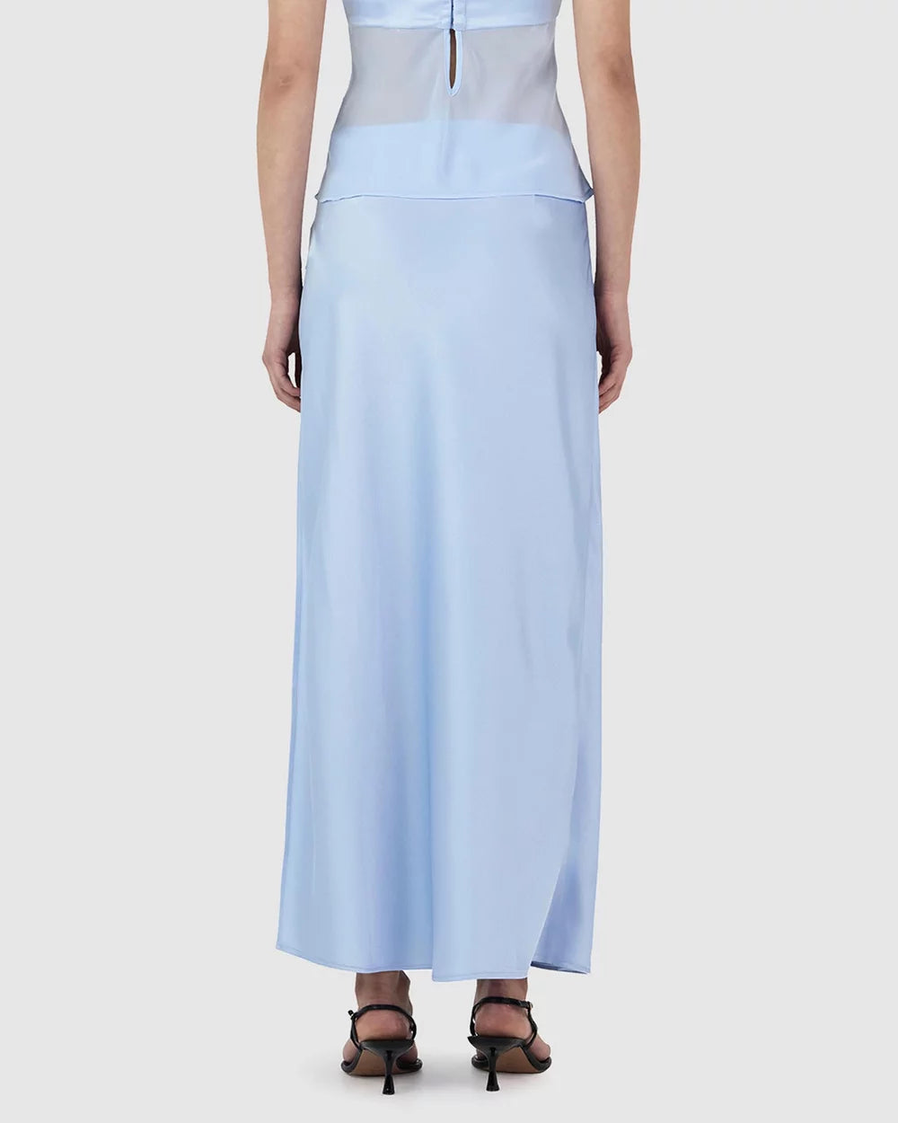 Radiance Sheer Draped Dress