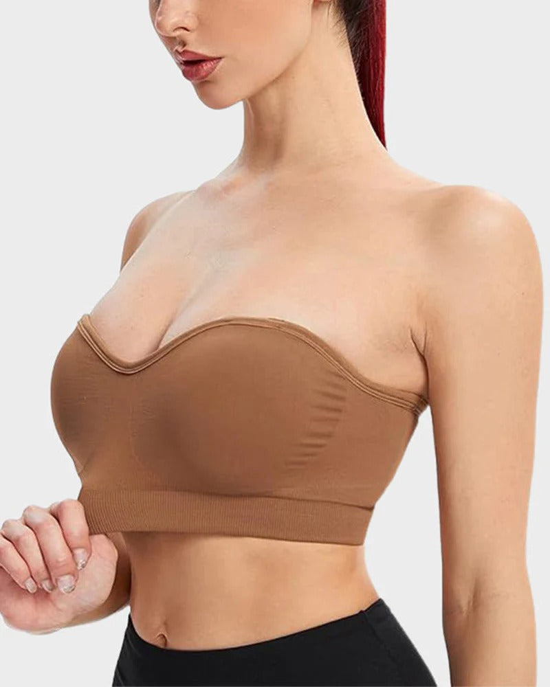 NoSlip™ Bandeau Seamless Wireless Strapless Bra