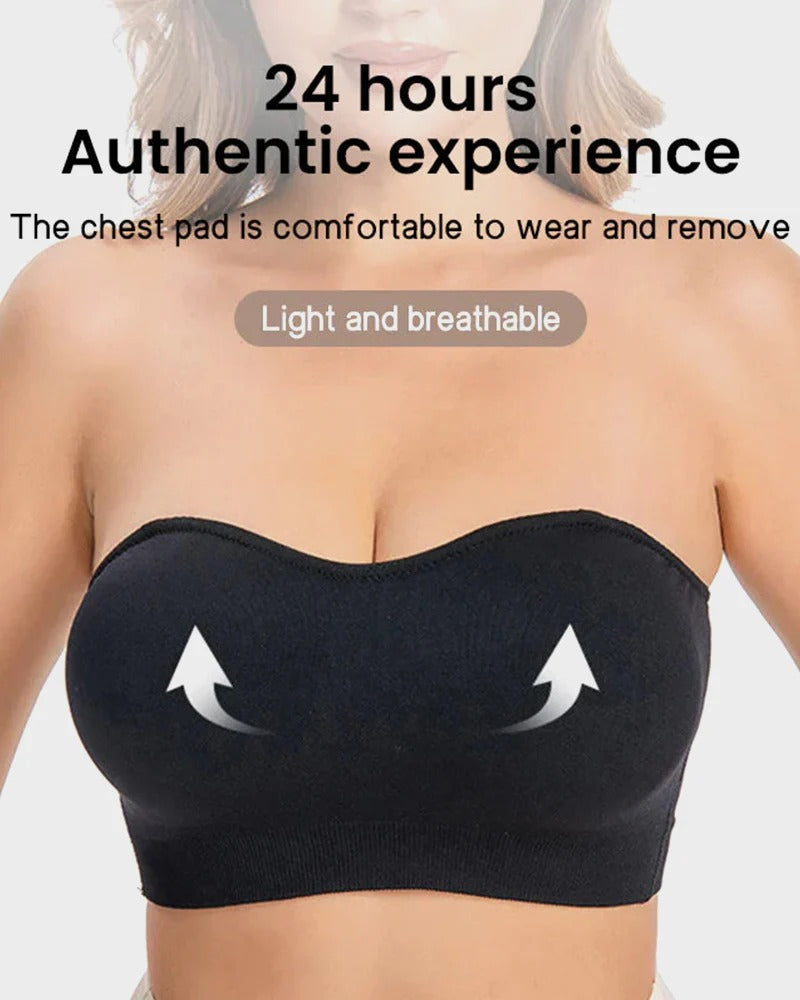 NoSlip™ Bandeau Seamless Wireless Strapless Bra