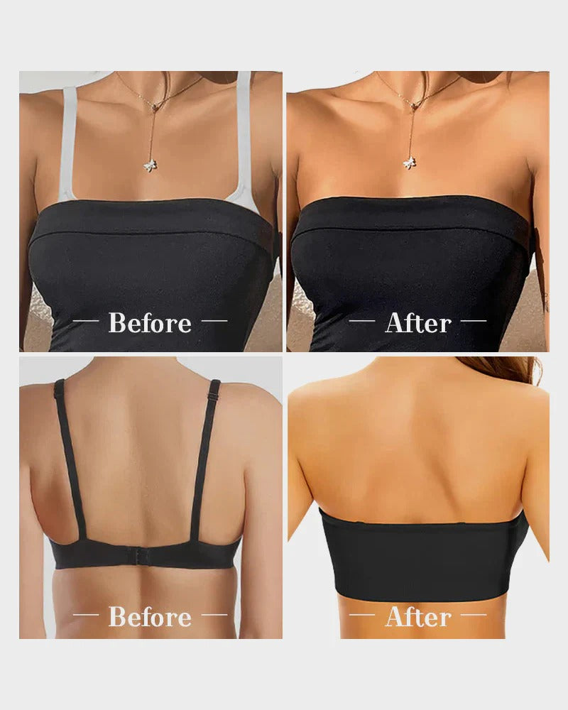 NoSlip™ Bandeau Seamless Wireless Strapless Bra