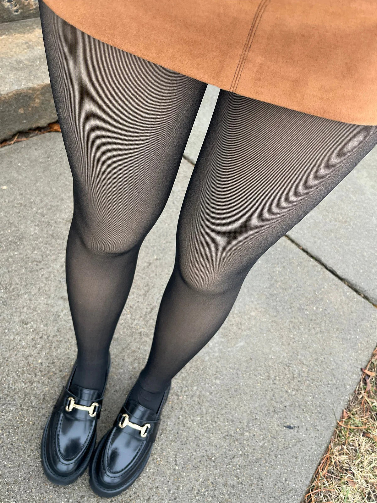 Translucent Fleece Lined Tights