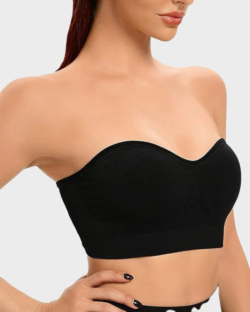 NoSlip™ Bandeau Seamless Wireless Strapless Bra