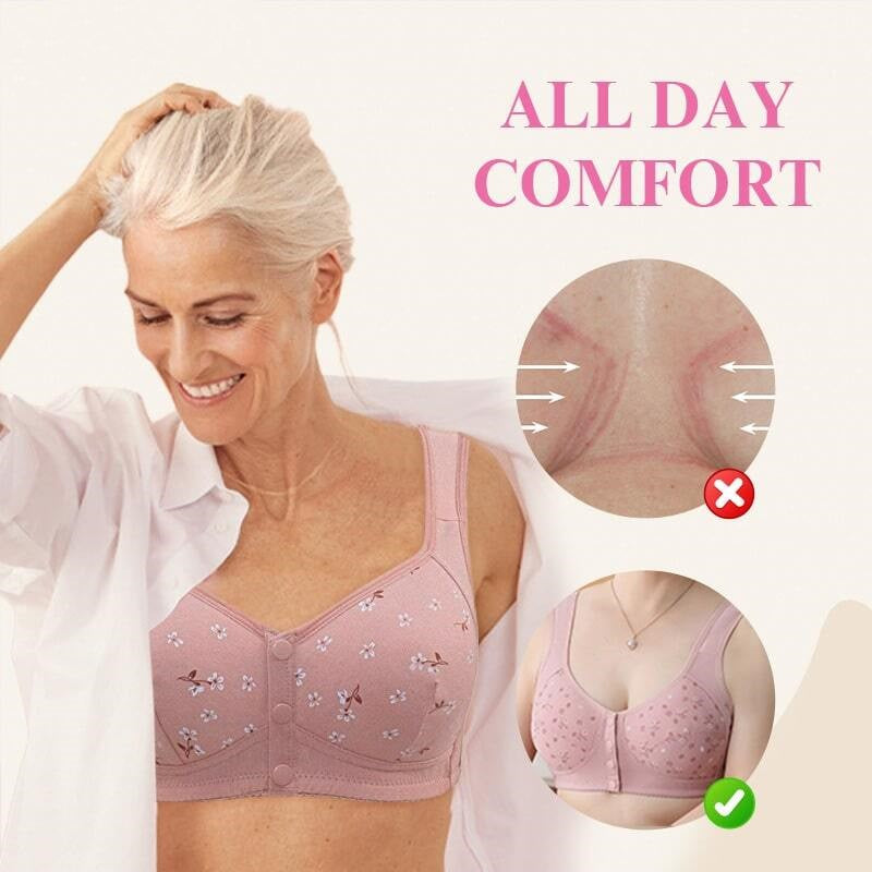 Golysa® Comfortable & Convenient Front Button Bra