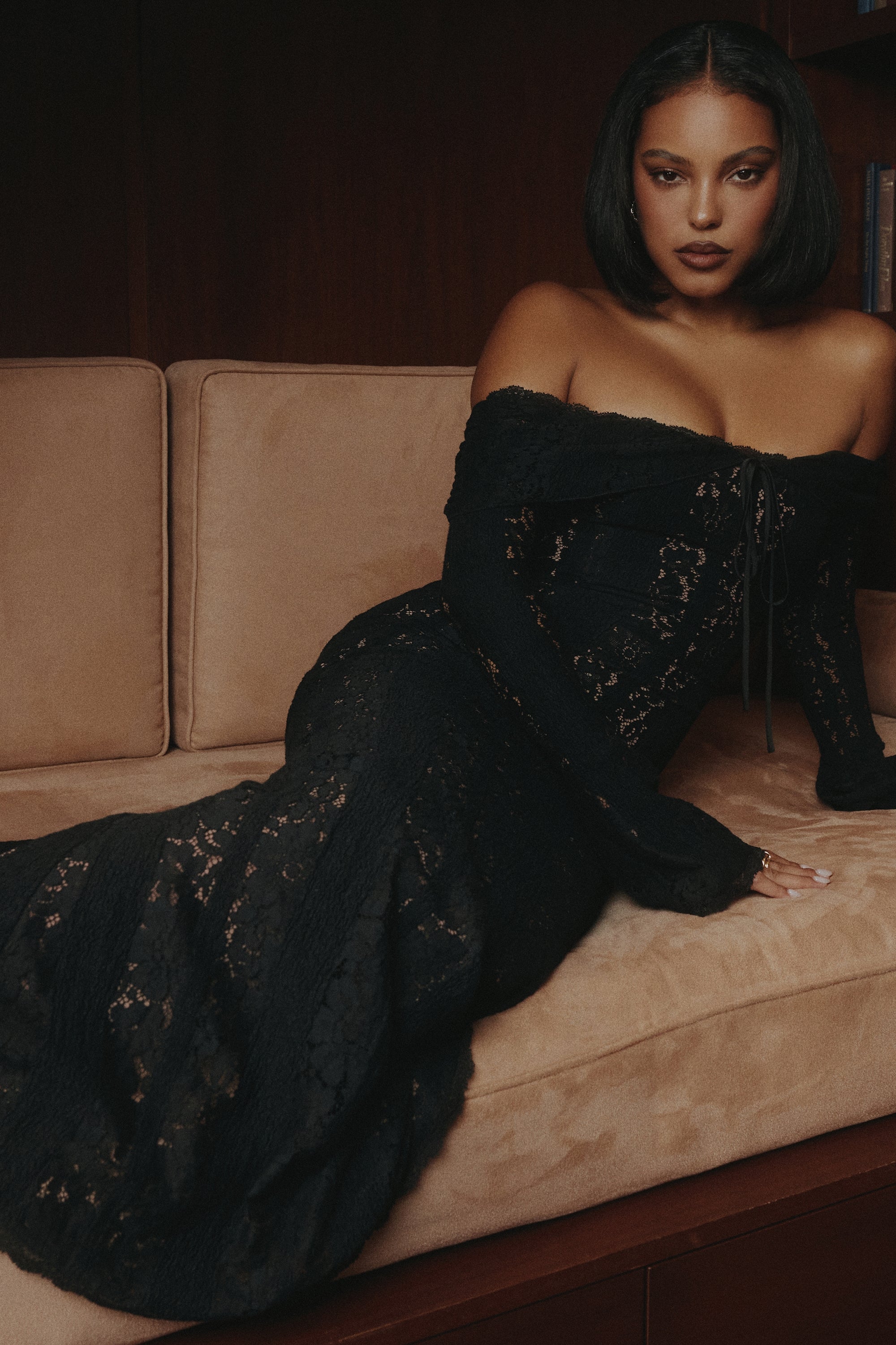 Ethereal Off-Shoulder Dress