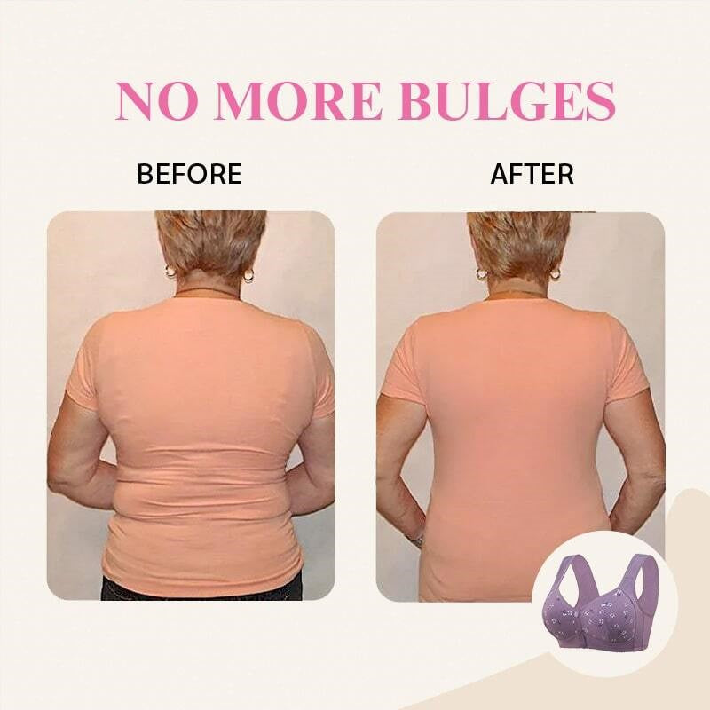 Golysa® Comfortable & Convenient Front Button Bra
