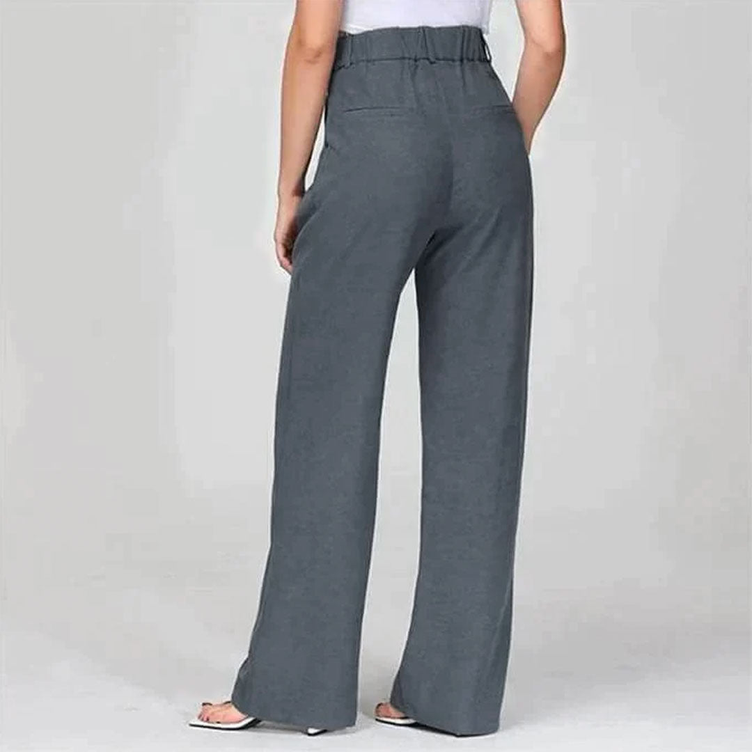 Golysa® Wide Leg Tailored Pants