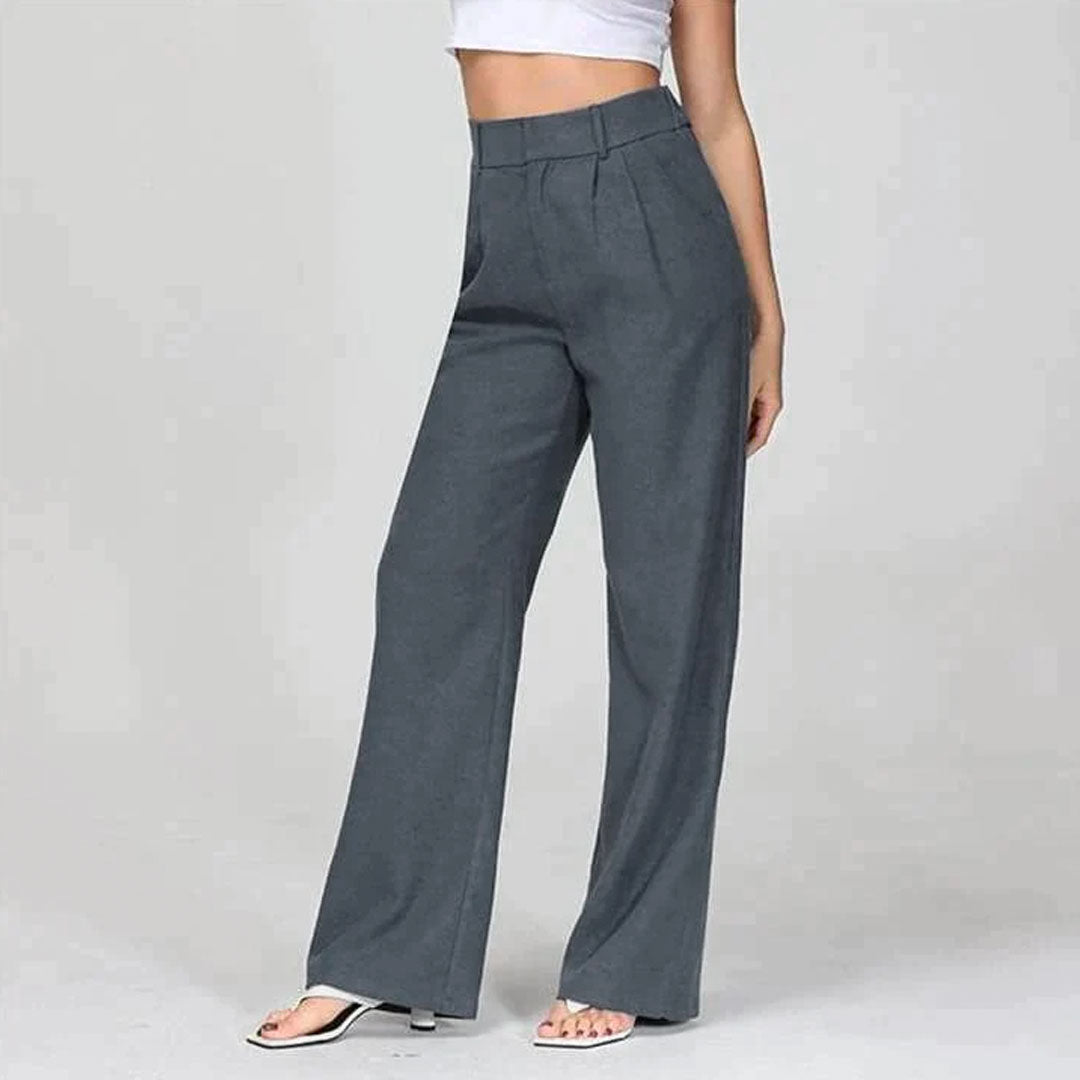 Golysa® Wide Leg Tailored Pants