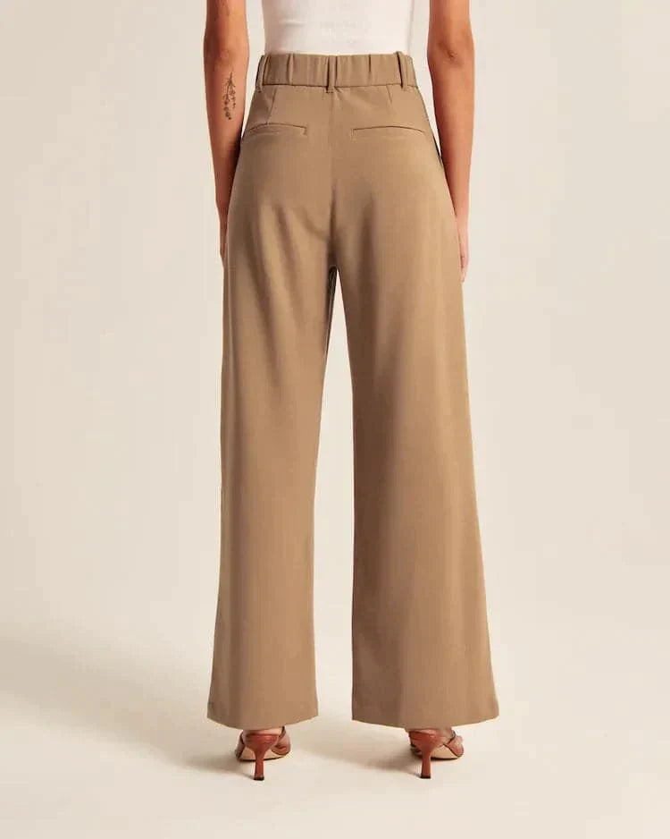 Golysa® Wide Leg Tailored Pants