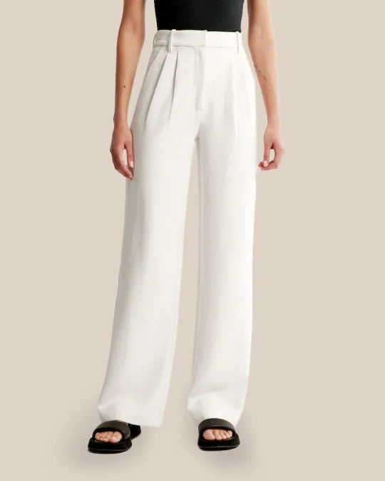 Golysa® Wide Leg Tailored Pants